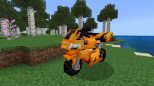 motorcycle addon minecraft pe