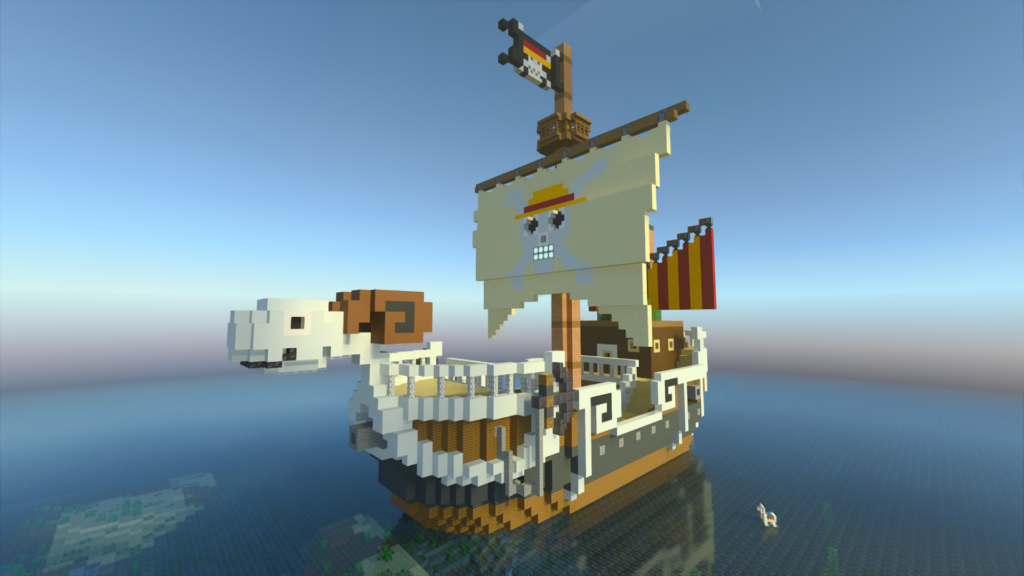 The Going Merry onepiece map minecraft pe - mmcpeaddon
