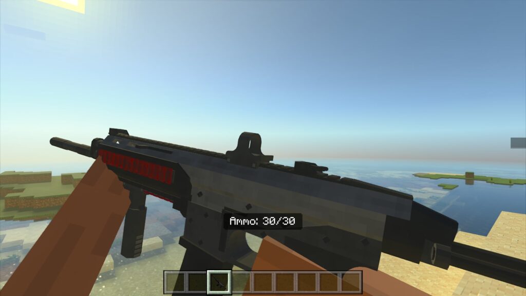 InSafe's Warfare addon gun 3D Minecraft pe v0.51 BETA FIX